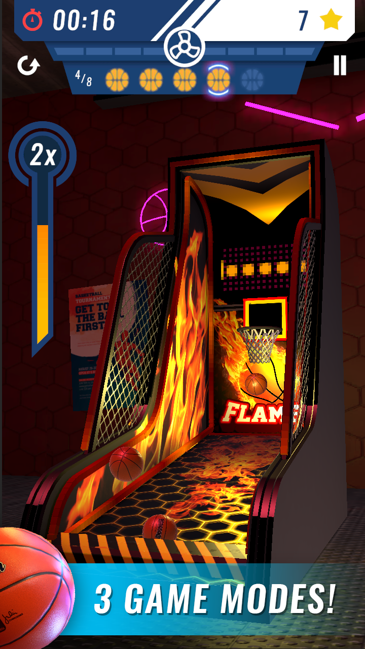 Basketball 3D Arena screenshot 1